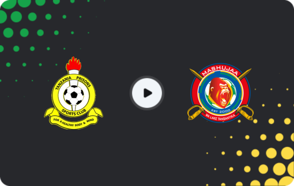 Where to watch Tanzania Prisons — Mashujaa, Ligi kuu Bara, 06.02.2026