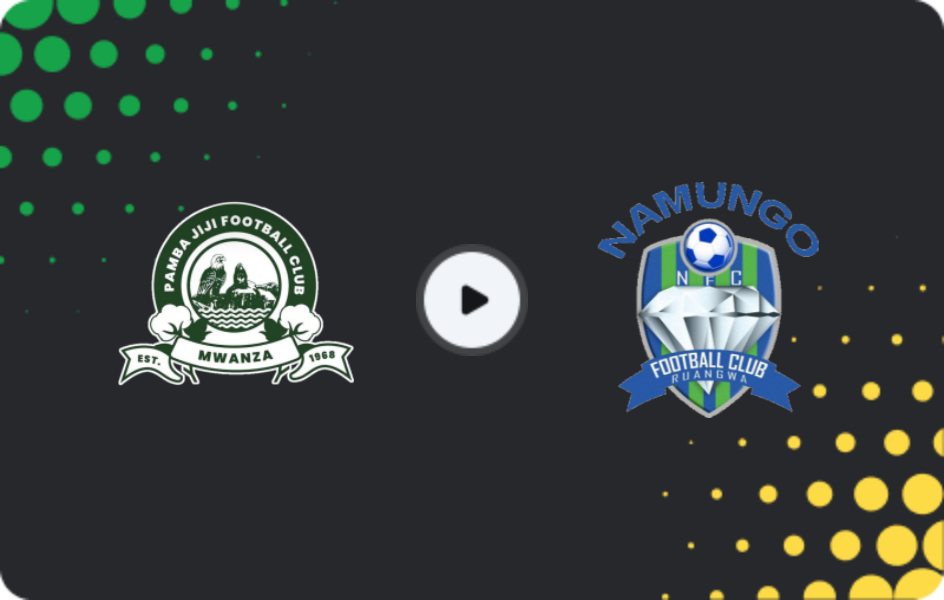 Where to watch Pamba Jiji — Namungo, Ligi kuu Bara, 10.02.2026