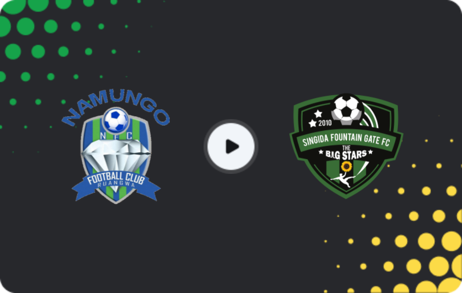 Where to watch Namungo — Singida Fountain Gate, Premier League, 26.02.2026