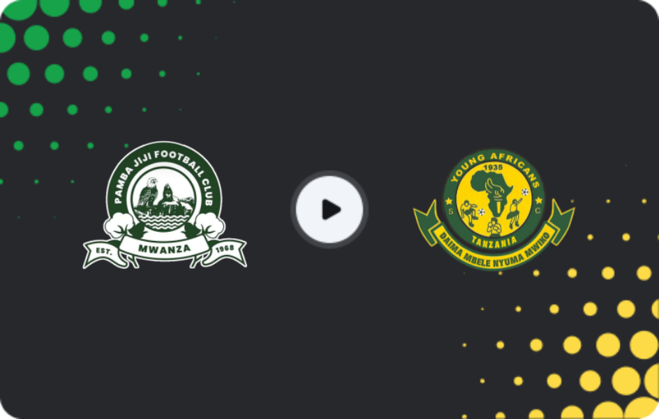 Where to watch Pamba Jiji — Young Africans, Premier League, 04.03.2026
