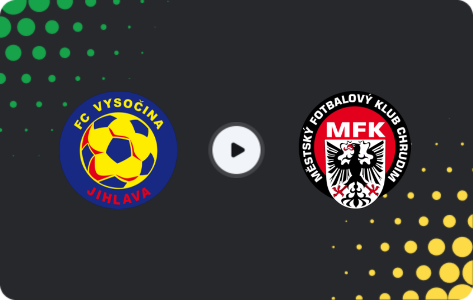 Where to watch Vysočina Jihlava — Chrudim, FNL, 14.03.2026