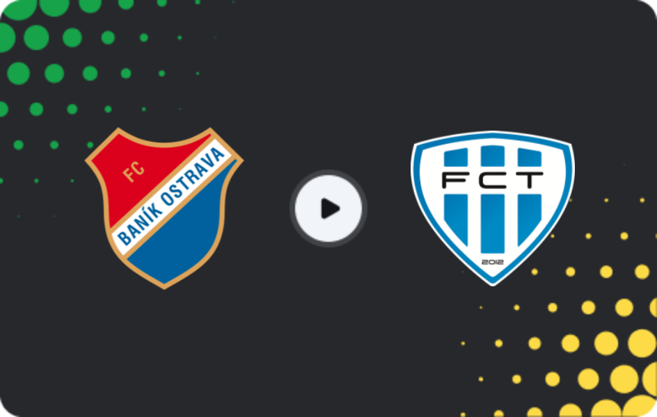 Where to watch Baník Ostrava II — Táborsko, FNL, 14.03.2026