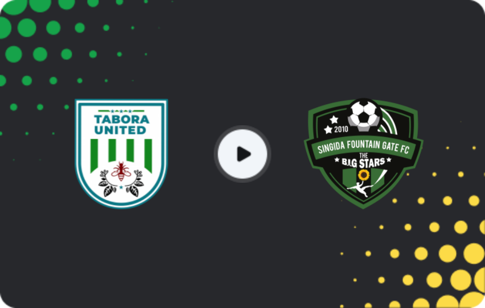 Where to watch Tabora United — Singida Fountain Gate, Premier League, 15.03.2026