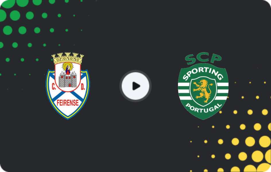 Where to watch Feirense — Sporting CP B, Segunda Liga, 22.03.2026