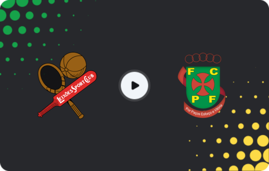 Where to watch Leixoes — Pacos Ferreira, Segunda Liga, 22.03.2026