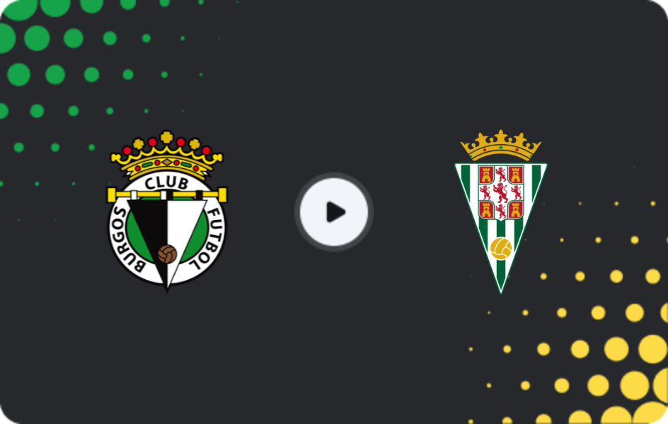 Where to watch Burgos — Cordoba, Segunda, 22.03.2026