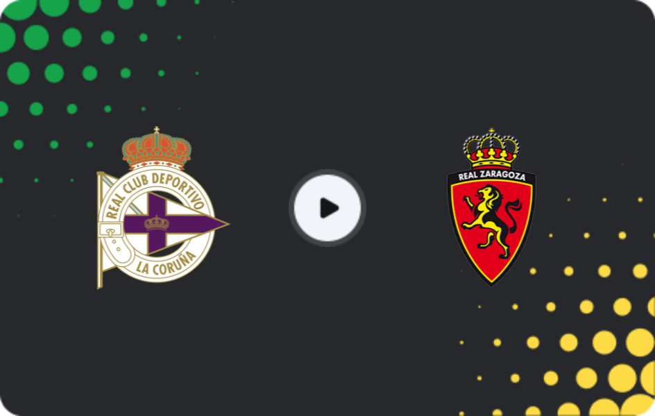 Where to watch Deportivo La Coruna — Real Zaragoza, Segunda, 22.03.2026