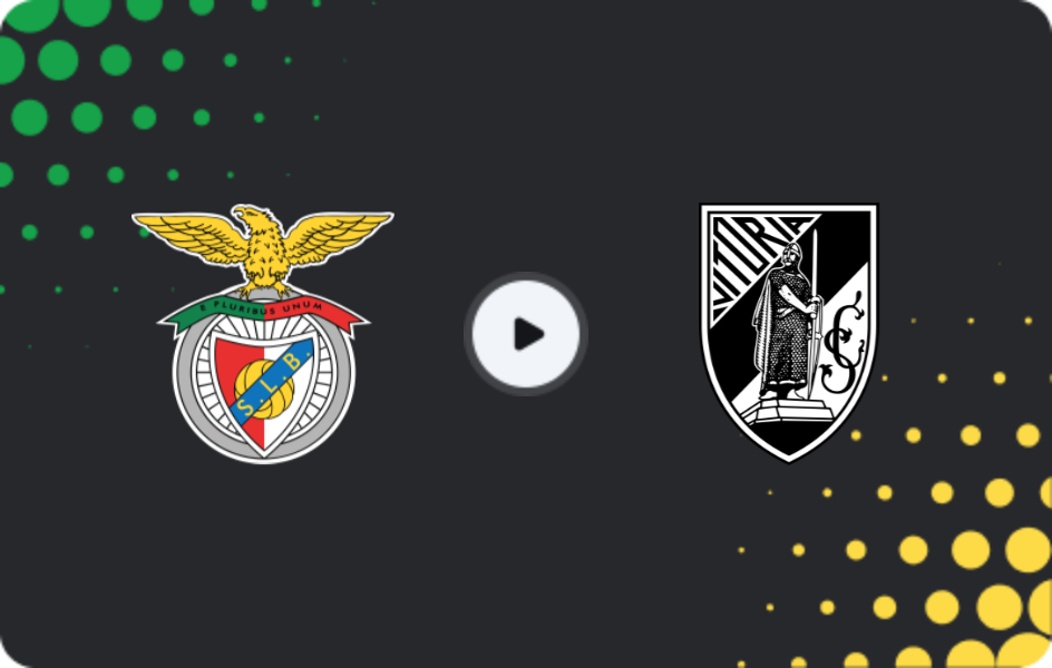Where to watch Benfica — Vitoria Guimaraes, Primeira Liga, 22.03.2026
