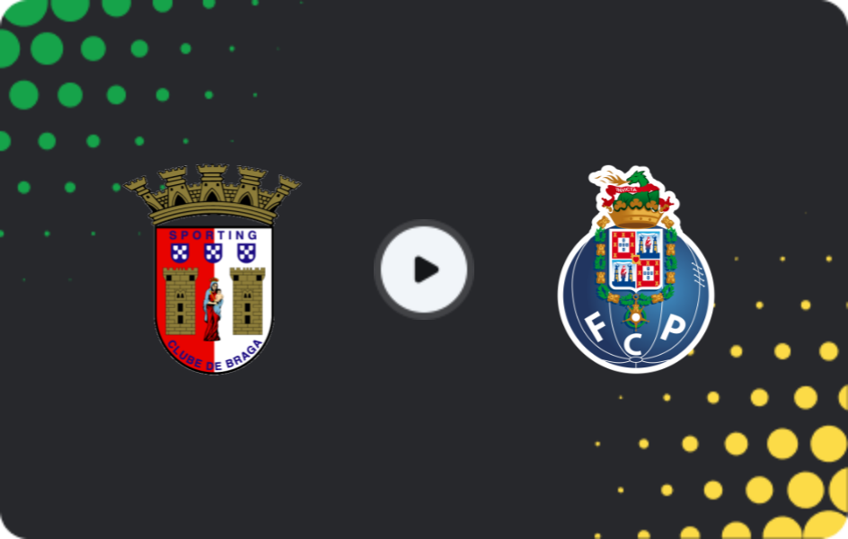 Where to watch Braga — Porto, Primeira Liga, 22.03.2026