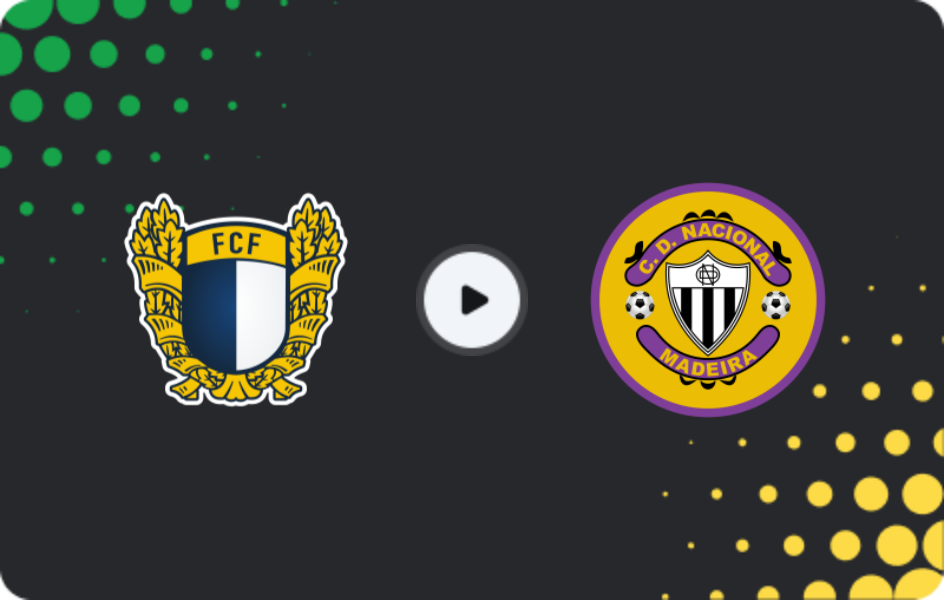 Where to watch Famalicao — Nacional, Primeira Liga, 22.03.2026