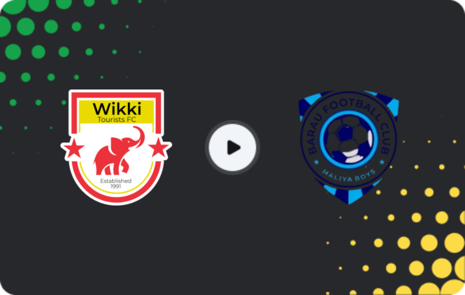 Where to watch Wikki Tourist — Barau FC, NPFL, 23.03.2026