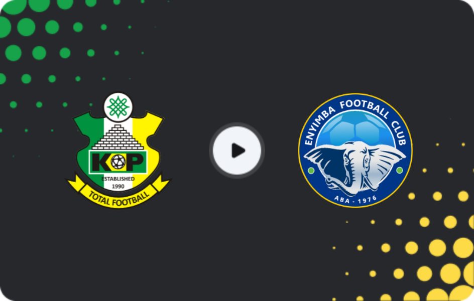 Where to watch Kano Pillars — Enyimba, NPFL, 23.03.2026