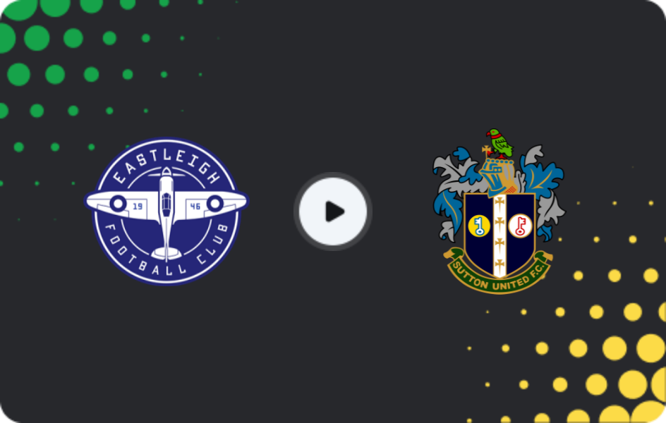 Where to watch Eastleigh — Sutton Utd, National League, 24.03.2026