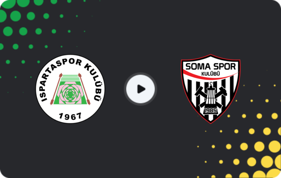 Where to watch Isparta 32 — Somaspor, 2. Lig, 25.03.2026