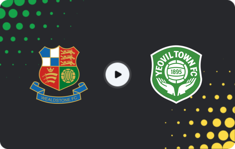 Where to watch Wealdstone — Yeovil Town, National League, 25.03.2026
