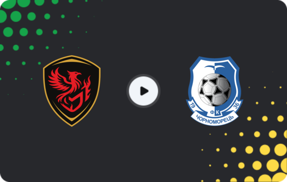 Where to watch Feniks-Mariupol — Chornomorets, Persha Liga, 28.03.2026