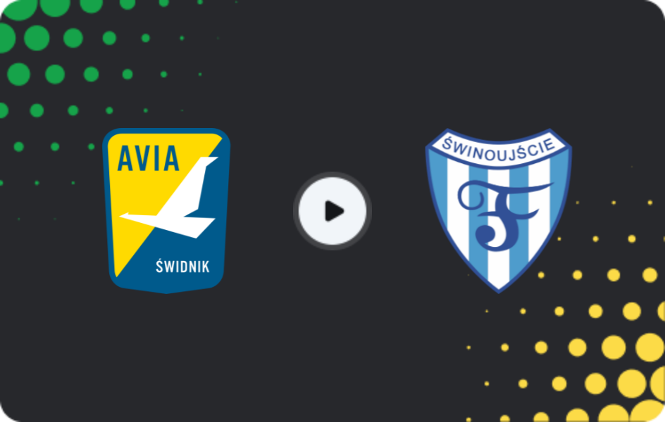 Where to watch Avia Świdnik — Flota Świnoujście, Cup, 29.10.2025