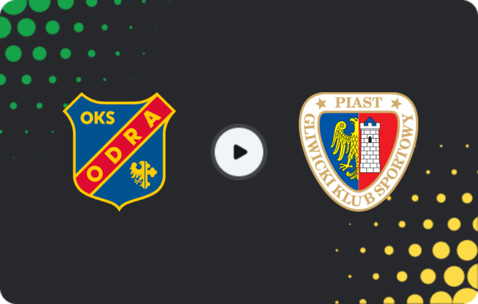 Where to watch Odra Opole — Piast Gliwice, Cup, 28.10.2025