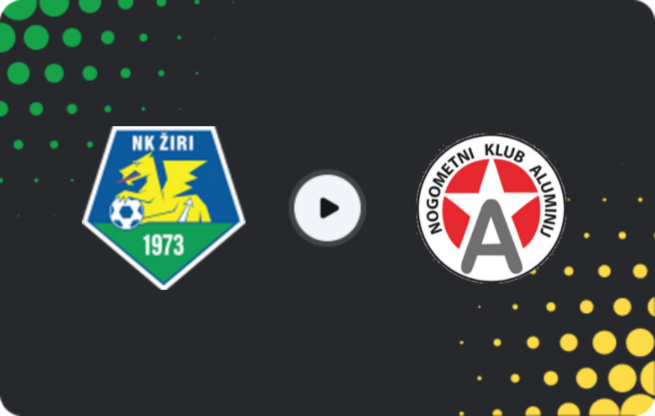 Where to watch Žiri — Aluminij, Cup, 28.10.2025