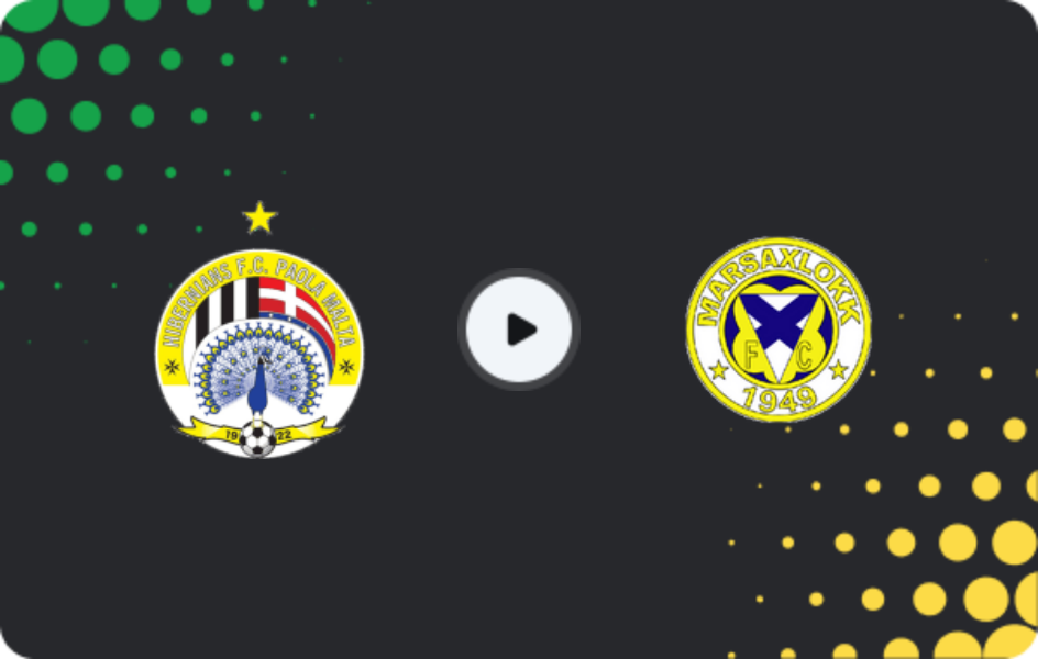 Where to watch Hibernians — Marsaxlokk, Premier League, 01.11.2025