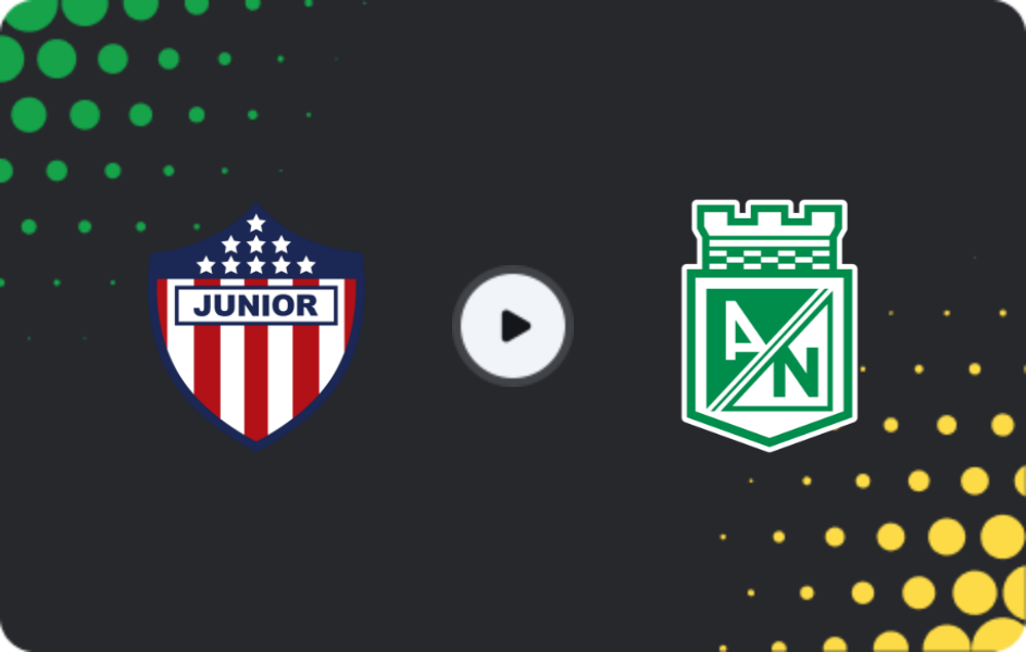Where to watch Junior Barranquilla — Atletico Nacional, Primera A, 12.11.2025