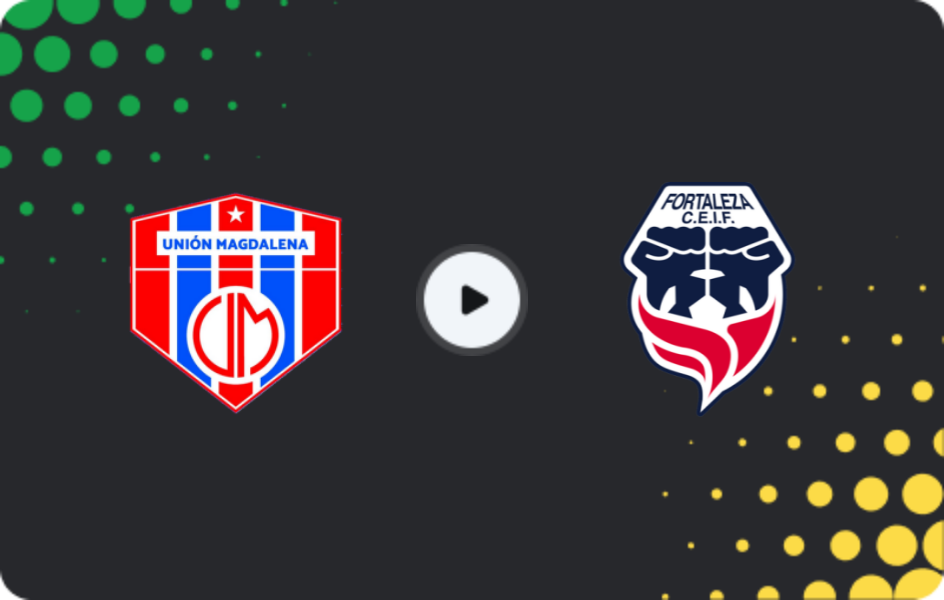 Where to watch Union Magdalena — Fortaleza CEIF, Primera A, 12.11.2025
