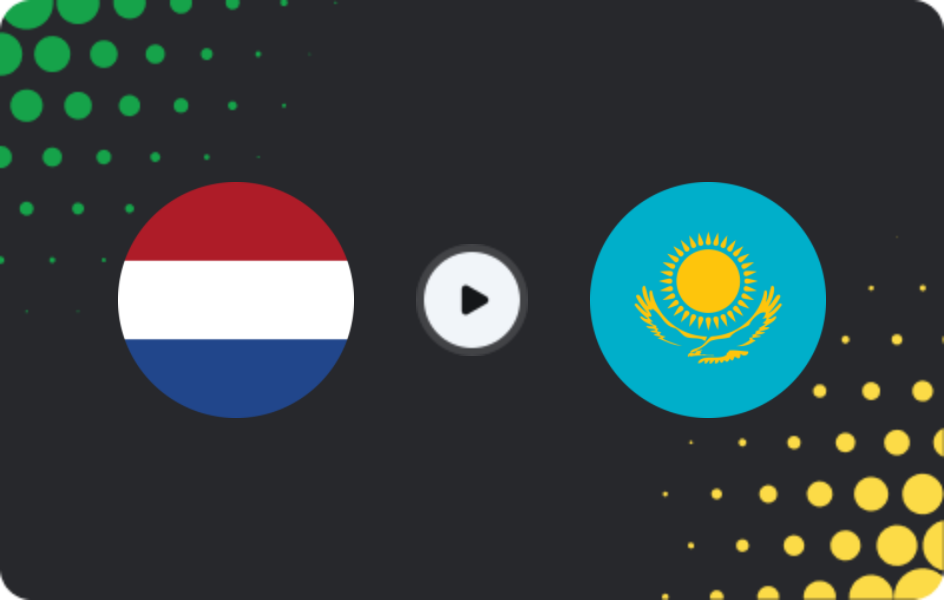Where to watch Netherlands U17 — Kazakhstan U17, UEFA U17 Championship - Qualification, 14.11.2025