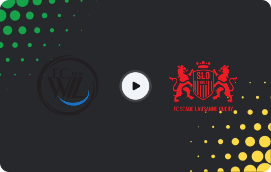 Where to watch Wil 1900 — Stade Lausanne-Ouchy, Challenge League, 29.11.2025