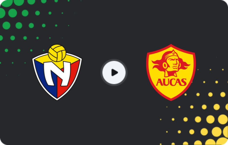 Where to watch El Nacional — Aucas, Liga Pro, 07.12.2025