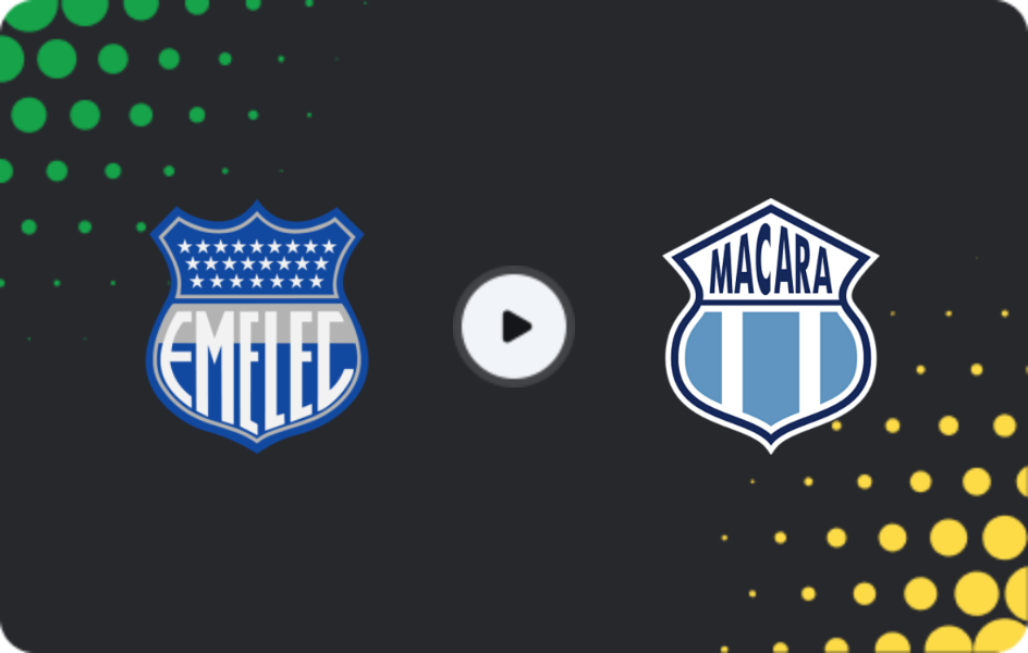 Where to watch Emelec — Macara, Liga Pro, 09.12.2025
