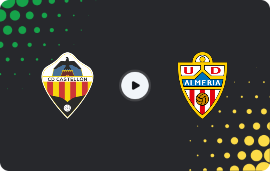 Where to watch Castellón — Almeria, Segunda, 01.04.2026