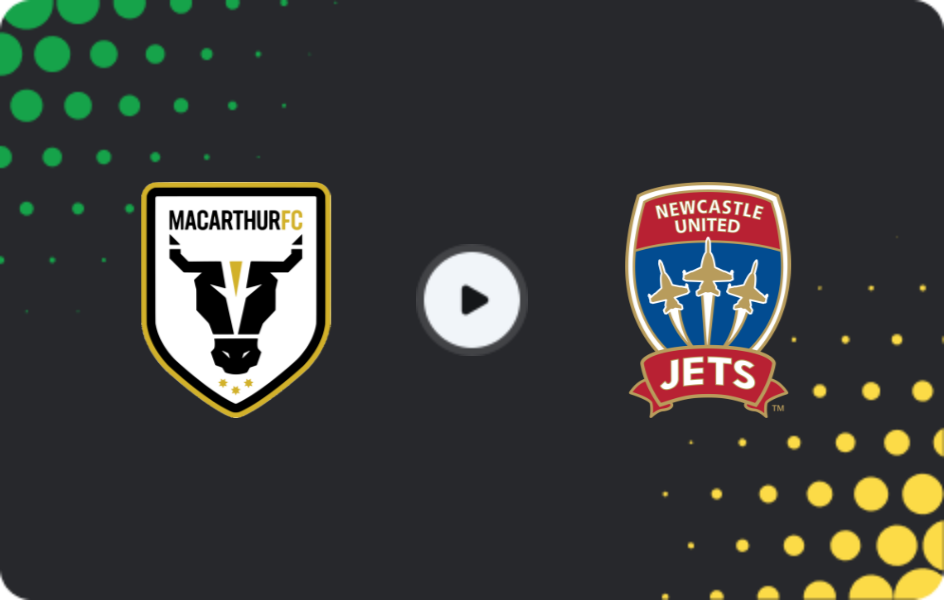 Where to watch Macarthur — Newcastle Jets, A-League, 02.04.2026