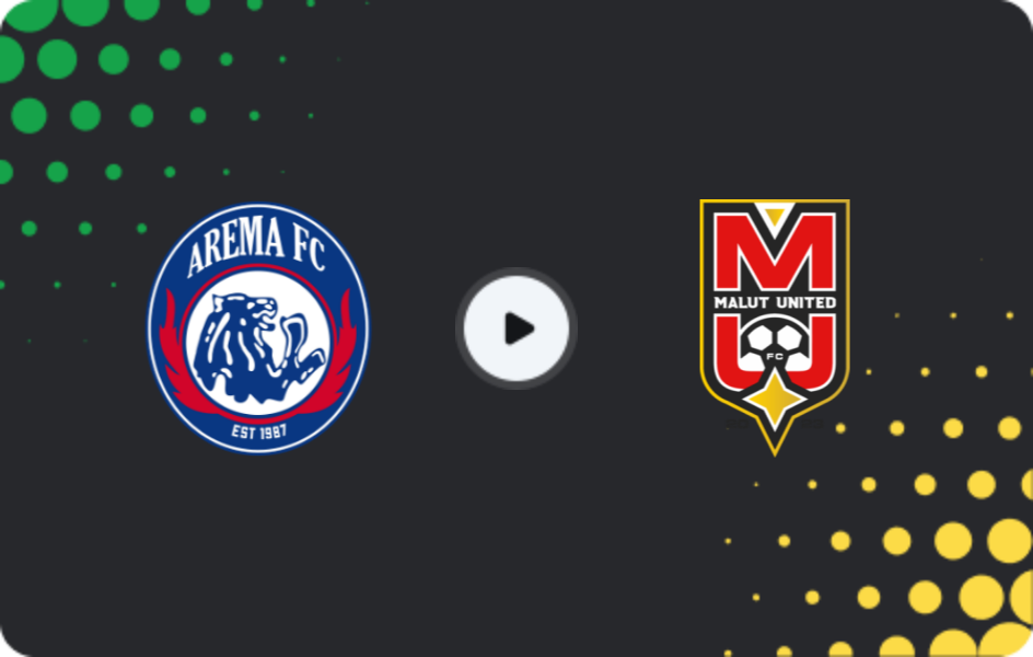 Where to watch Arema FC — Malut United, Liga 1, 03.04.2026