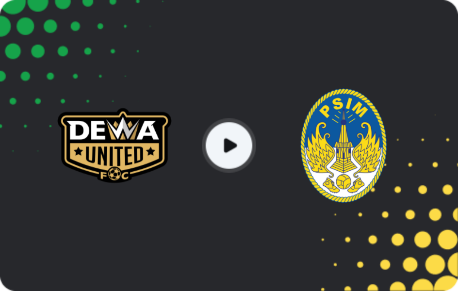Where to watch Dewa United — PSIM, Liga 1, 03.04.2026