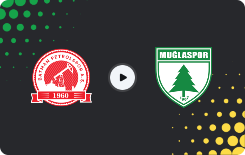 Where to watch Batman Petrolspor — Muğlaspor, 2. Lig, 04.04.2026