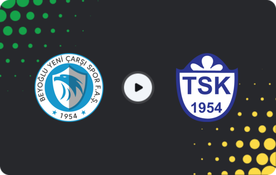 Where to watch Beyoğlu Yeni Çarşı — Tuzlaspor, 2. Lig, 04.04.2026