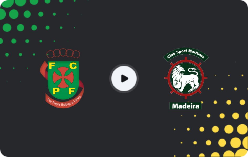 Where to watch Pacos Ferreira — Maritimo, Segunda Liga, 04.04.2026