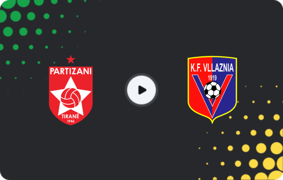 Where to watch Partizani — Vllaznia Shkodër, Superliga, 04.04.2026