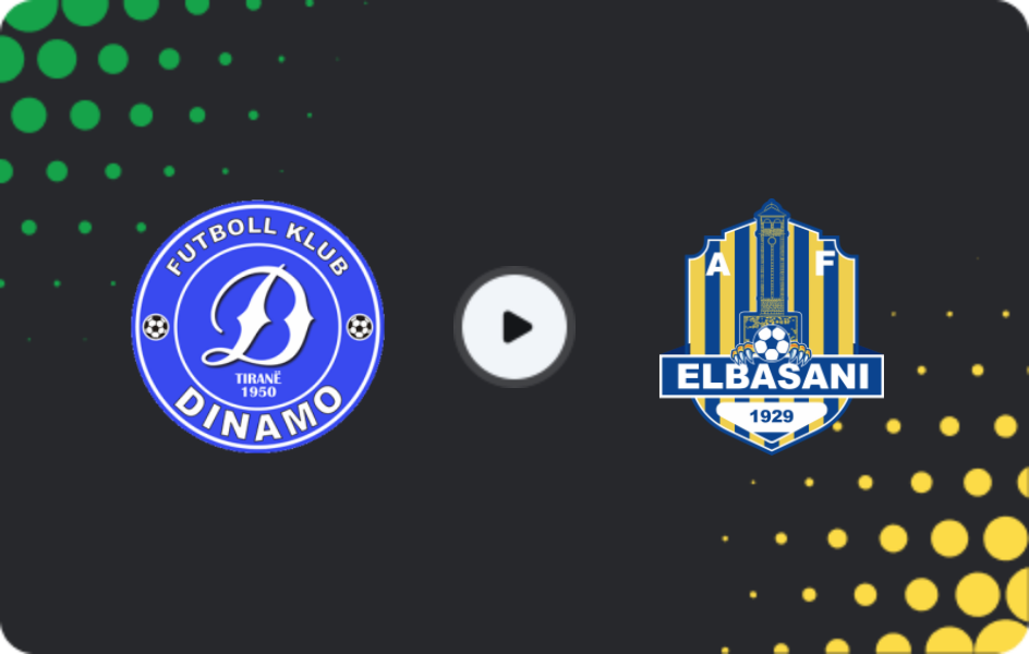 Where to watch Dinamo Tirana — AF Elbasani, Superliga, 04.04.2026