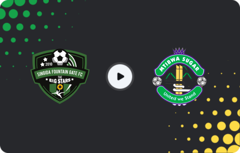 Where to watch Singida Fountain Gate — Mtibwa Sugar, Premier League, 05.04.2026