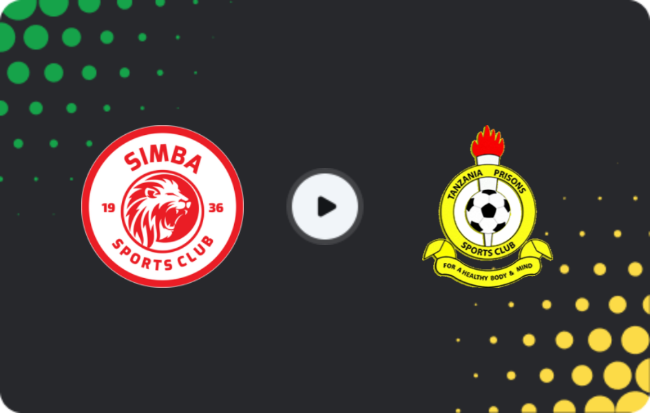 Where to watch Simba — Tanzania Prisons, Premier League, 04.04.2026