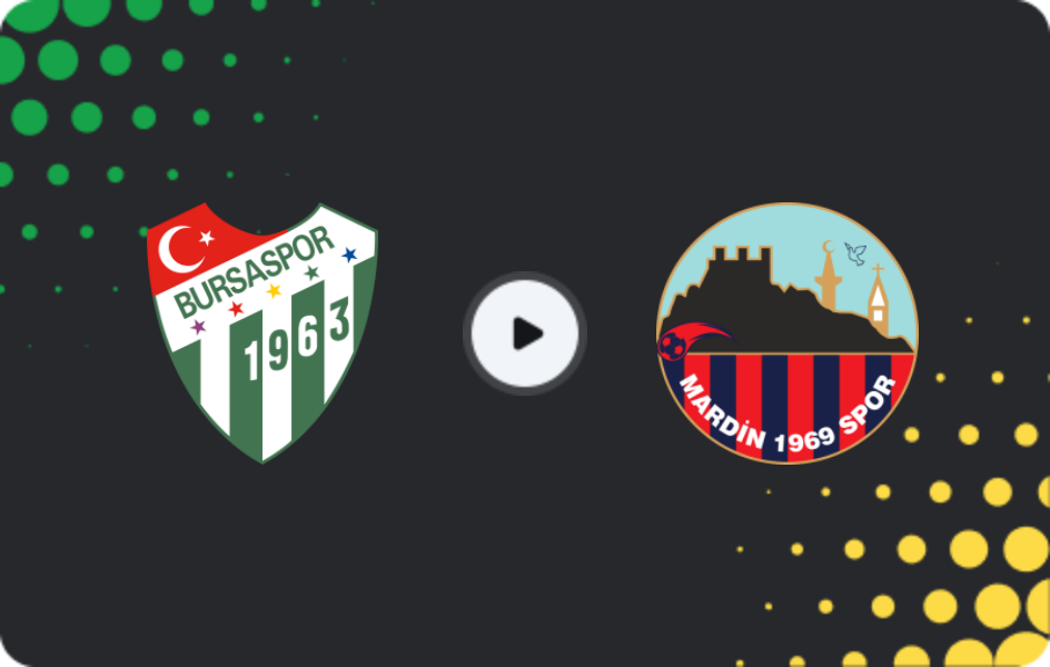 Where to watch Bursaspor — Mardin 1969, 2. Lig, 05.04.2026