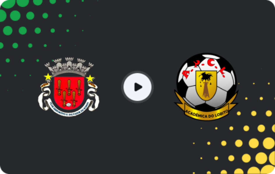Where to watch São Salvador — Académica do Lobito, Girabola, 25.04.2026