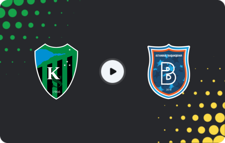 Where to watch Kocaelispor — Istanbul Basaksehir, Süper Lig, 05.04.2026