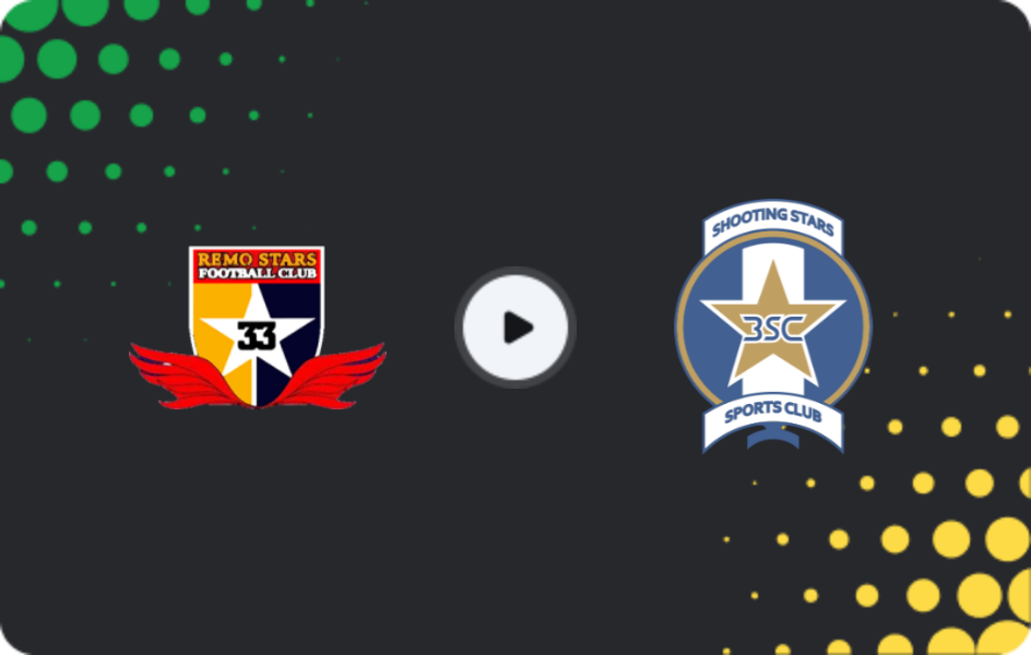 Where to watch Remo Stars — Shooting Stars, NPFL, 06.04.2026