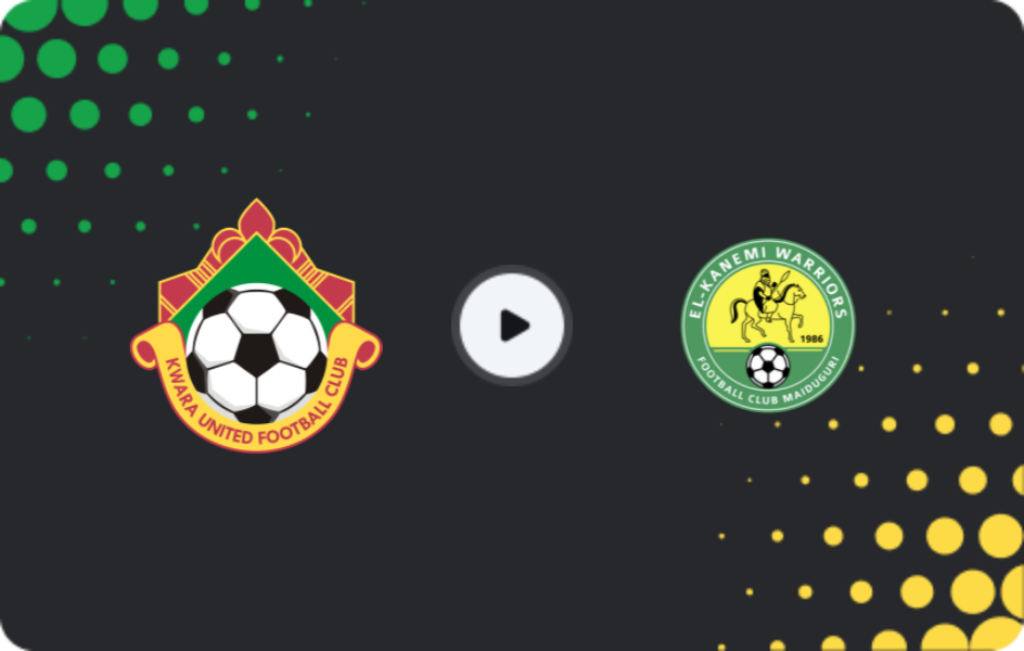 Where to watch Kwara United — El Kanemi Warriors, NPFL, 06.04.2026