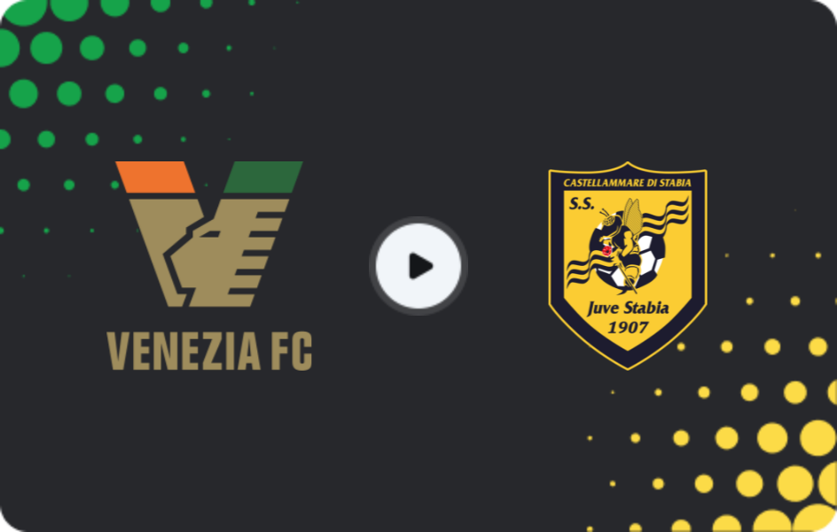 Where to watch Venezia — Juve Stabia, Serie B, 06.04.2026