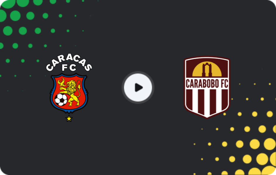 Where to watch Caracas — Carabobo, Primera División, 19.10.2025
