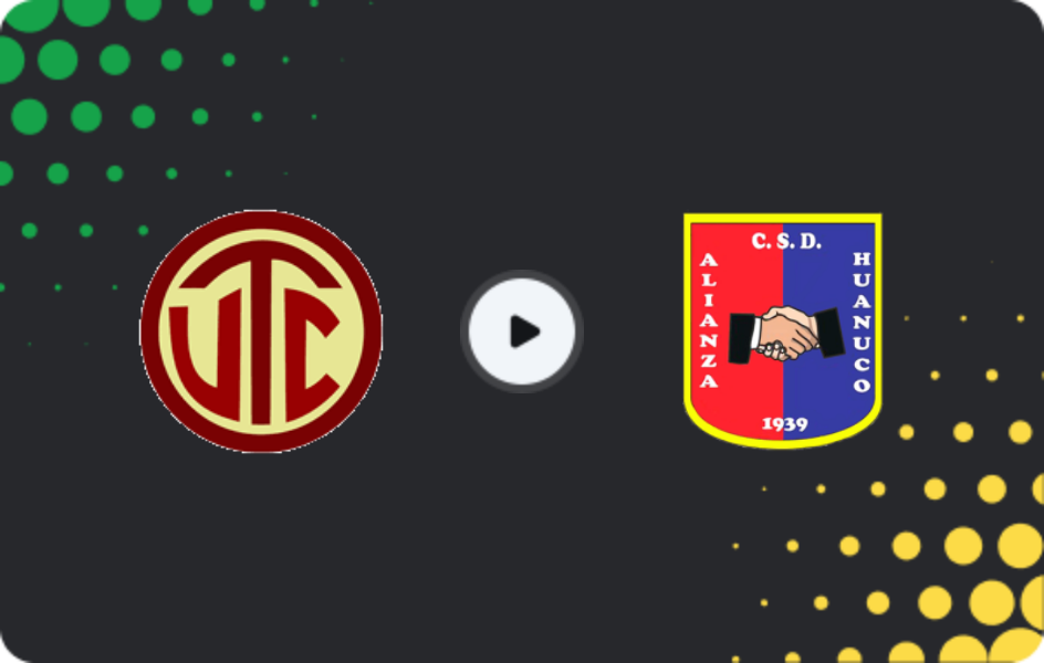 Where to watch UTC — Alianza Universidad, Primera División, 26.10.2025