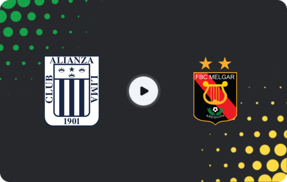 Where to watch Alianza Lima — FBC Melgar, Primera División, 01.11.2025